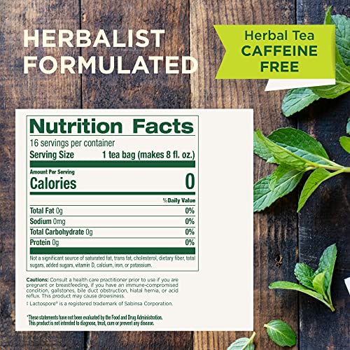 Traditional Medicinals Triple Mint sastav čaja
